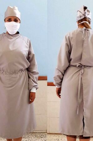 Minimalist Isolation Gown