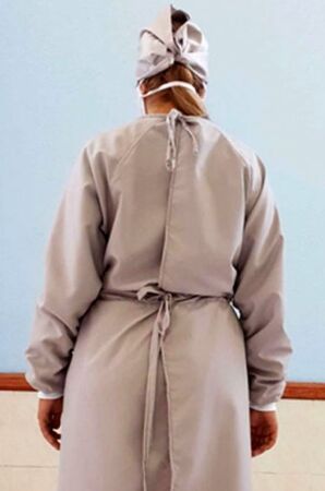 Minimalist Isolation Gown